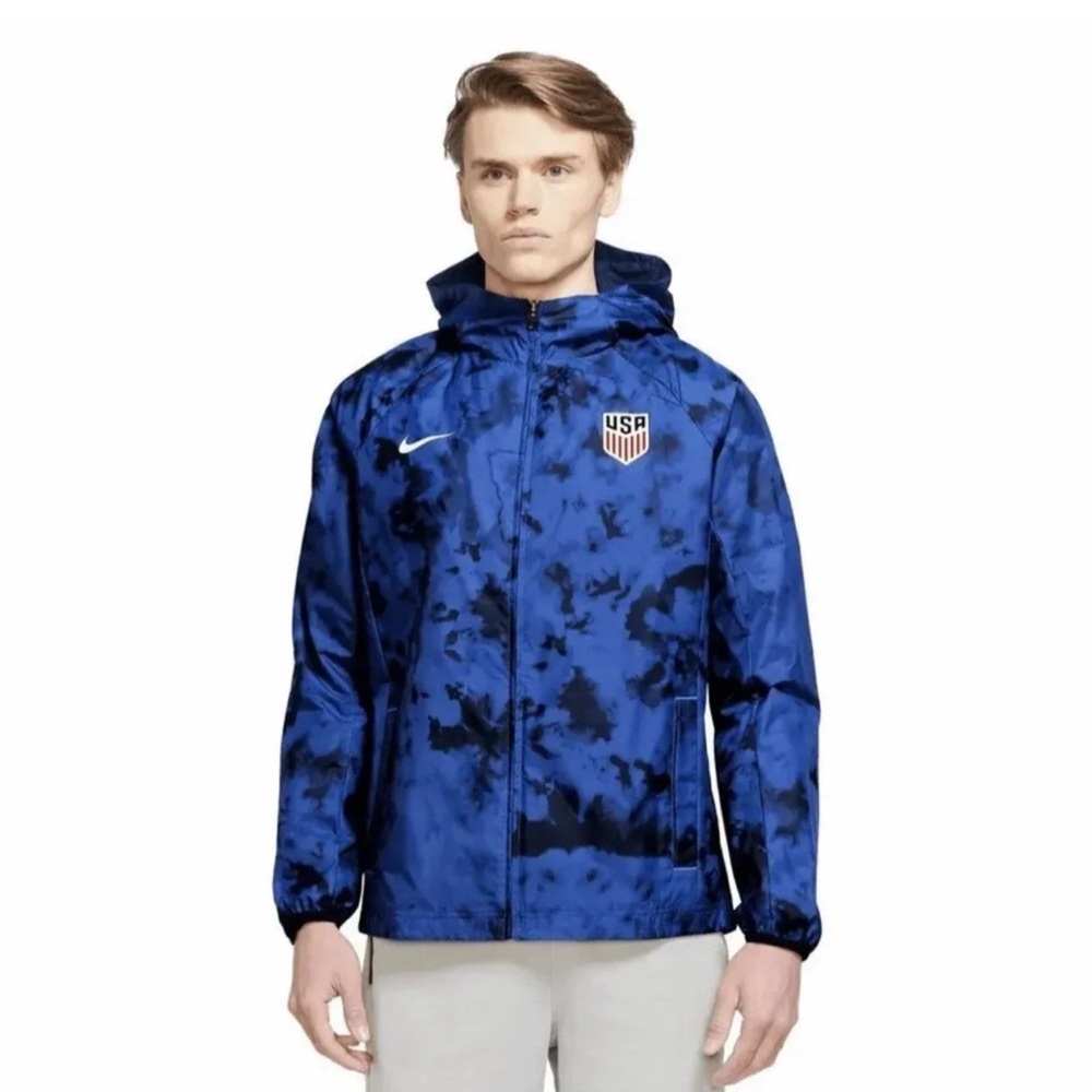 Nike USA Men Blue National Soccer Team  Size Large